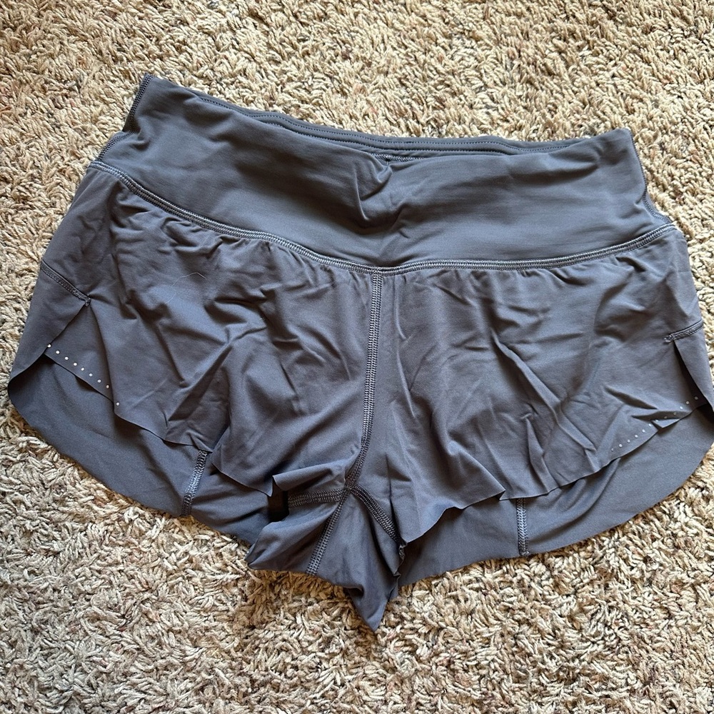 Gray Lululemon shorts - size 6